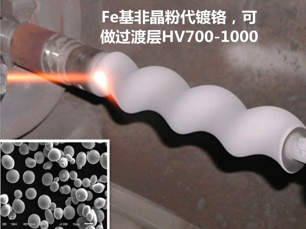 代镀铬热喷涂铁基非晶粉NanoA