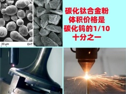 包覆碳化钛粉代碳化钨激光熔覆粉T